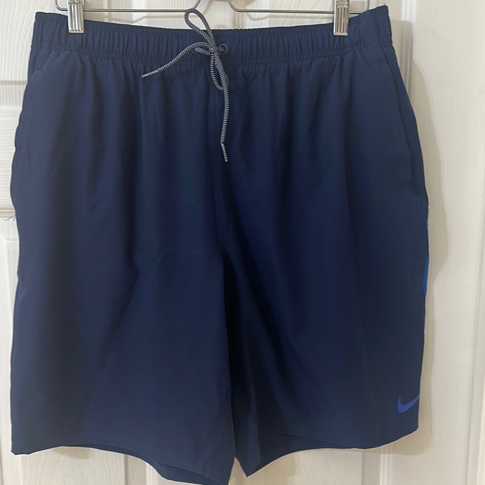 Nike Navy Blue Athletic Shorts